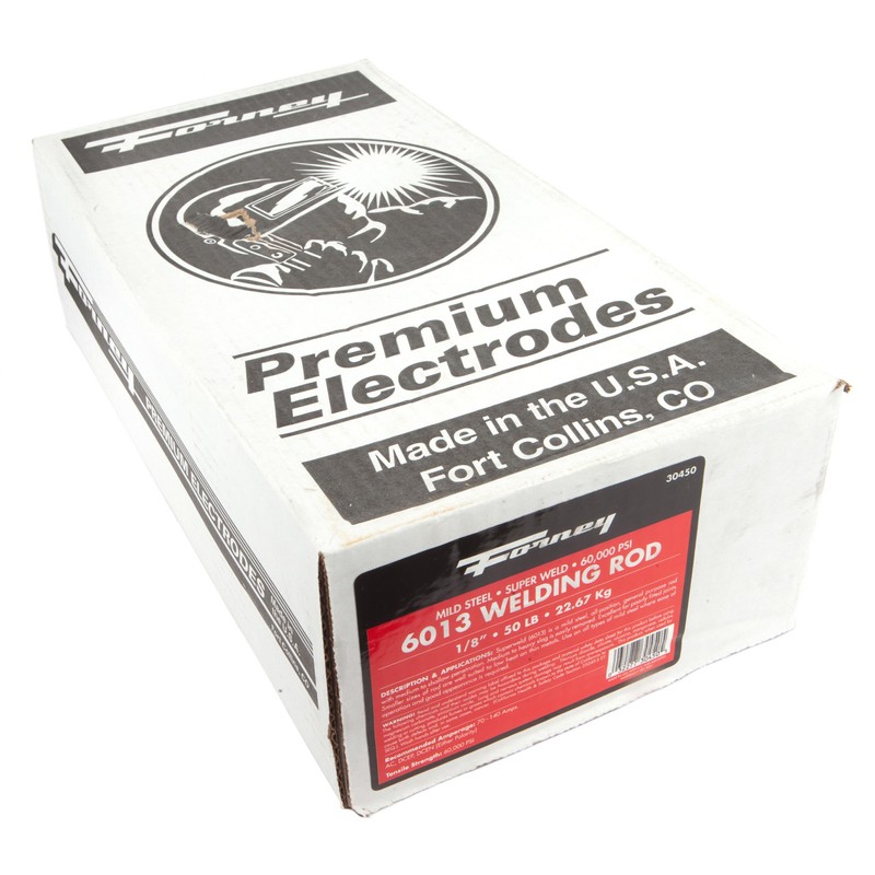 Forney 30405 E6013 Welding Rod, 1/8-Inch, 5-Pound