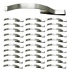 CAASFOOY Window Screen Clips, 50 Pcs Window Screen Tension Spring,