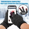 COOYOO Winter Gloves for Women and Men 1/2/3 Pairs,Touch Screen