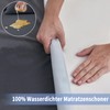 mafudoxi Mattress Protector 180 x 200 cm Waterproof, Fitted Sheet,