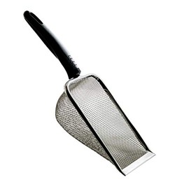 TropicShop Terrariums Metal Scoop for Reptile Faeces, Sand Sieve, Pooper Shovel for Terrarium Cleaning