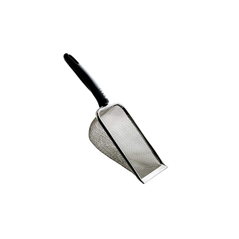 TropicShop Terrariums Metal Scoop for Reptile Faeces, Sand Sieve, Pooper
