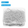 TA-VIGOR 150Pcs Paper Clip, 25mm Drop-Shaped Paperclips Bookmarks, Cute Decorative