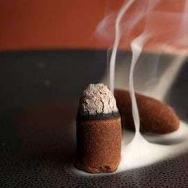 Backflow Incense Cones (Vanilla) Total 40 Cones - HEM Incense from India