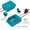 Power Wheel Adapter Compatible for Makita 18V Battery with Fuse