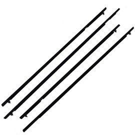 labworkauto 4pcs Windows Weatherstrip Seal Trim Moulding Outside Replacement for Honda Civic 2006 2007 2008 2009 2010 2011