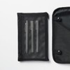 Muji NDD93A1S Notebook Cover with Removable Pen Case Black for