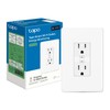 TP-Link Tapo Smart Plug P210M, Wi-Fi in-Wall Outlet, Matter Compatible,