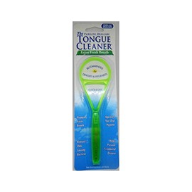 Tongue Cleaner - Neon Green Plastic