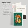 Lantern Press Mushroom Cluster (52 Playing Cards, Poker Size Card