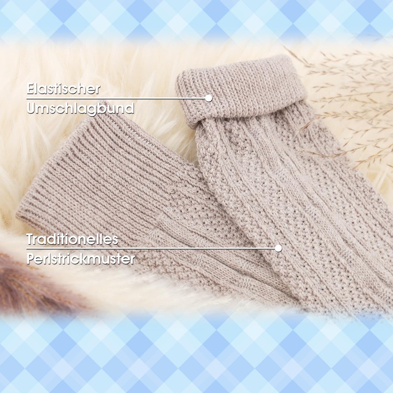 Celodoro 2 Pairs Traditional Knee Socks – October Fest Socks