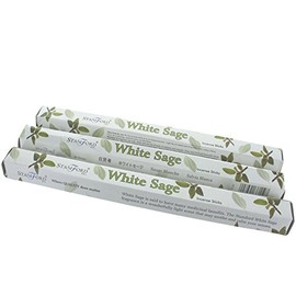 3 Packs of Stamford White Sage Incense Sticks (Pack of 20)