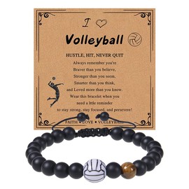 ABISIN Baseball Basketball Football Soccer Volleyball Gift (Volleyball)