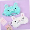 COLLBATH Gel Eye Mask Sleep Mask Cat Pattern Blindfold for