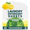 Laundry Detergent Sheets (100 sheets 200 loads) (30 sheets 60