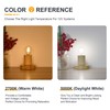 TOKCON 12V LED Light Bulbs - Soft Warm White 2700K
