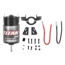 RC Motor 550 Brushed Motor High Speed Low Noise RC Car Parts with 1/5 Gearbox for 1/14 1/10 RC Crawler 29T