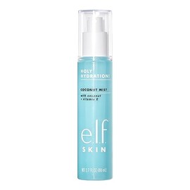 e.l.f. Cosmetics Holy Hydration Hidratante niebla de coco, refresca, calma y revitaliza la piel, aroma tropical, 2.7 onzas lquidas (paquete de 1)