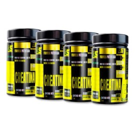 Suplemento Creatina Monohidratada Hiper Sport 1 Kg 4 Piezas Sabor Mango                                                                               