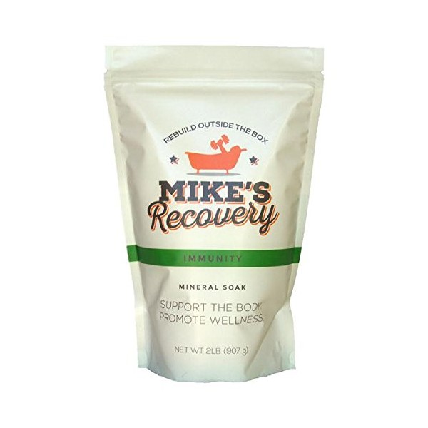 Mike's Recovery RELIEF POUCH Mineral Soak- Bath Salt Muscle Restore - Mikes Recovery (2lb.)