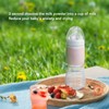 Quick Flush Baby Bottle Detachable Portable Press Rotate Quick Flush