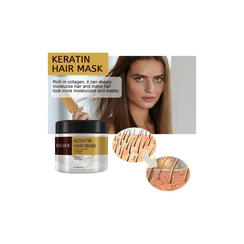 Mascarilla De Cabello Eelhoe Maca Power Colágeno Original