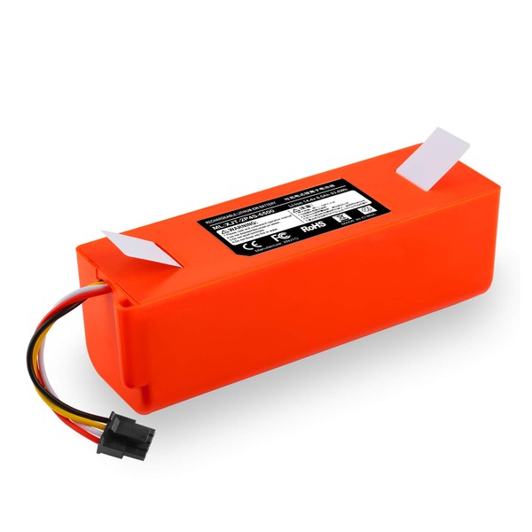 energup 14.4V 6500mAh Li-ion Replacement for Xiaomi Battery Mi Robot Battery for Xiaomi Mijia Roborock S50 S51 Robot Vacuum Cleaner for Mi Mijia Robot Battery
