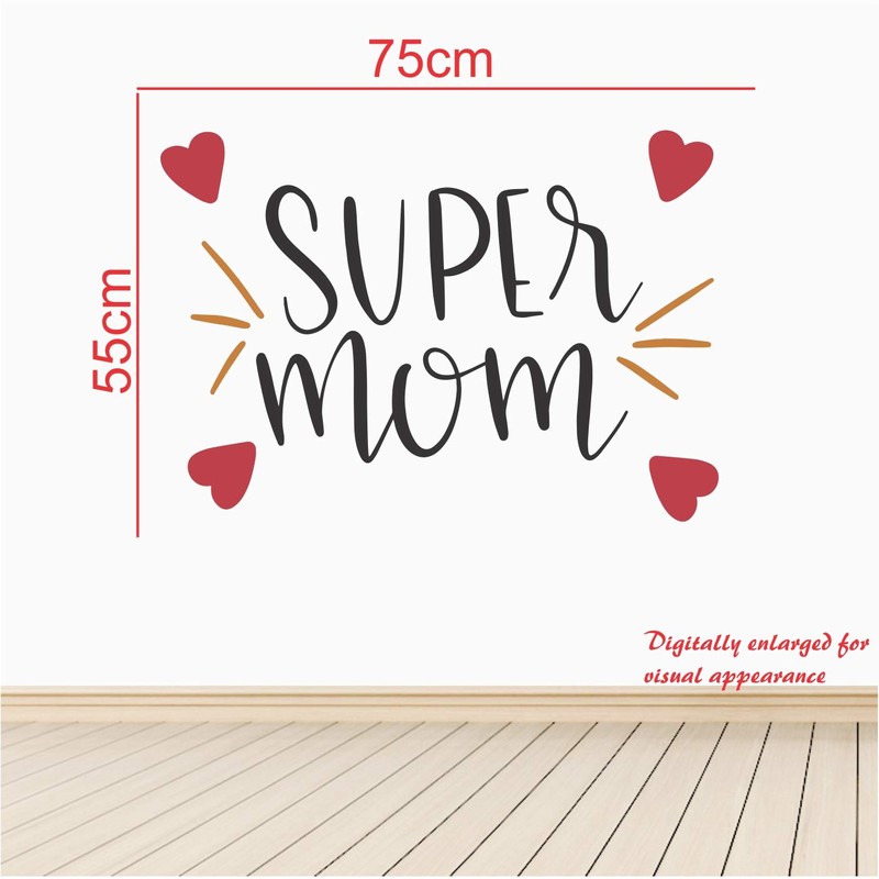 StickMe 'Super Mom - Baby - Kids - Nursery Pre