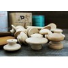 Wood knobs Extra Large 2 inch Big Wooden knob for