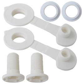 White Cooler Drain Plug Replacement for Colemen Coolers Parts 1.5" Shaft Length, Pack of 2 Update by lingsee