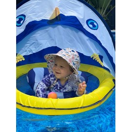 Funky Junque Kids Patterned Bucket Hat - Dinosaur (Infant)