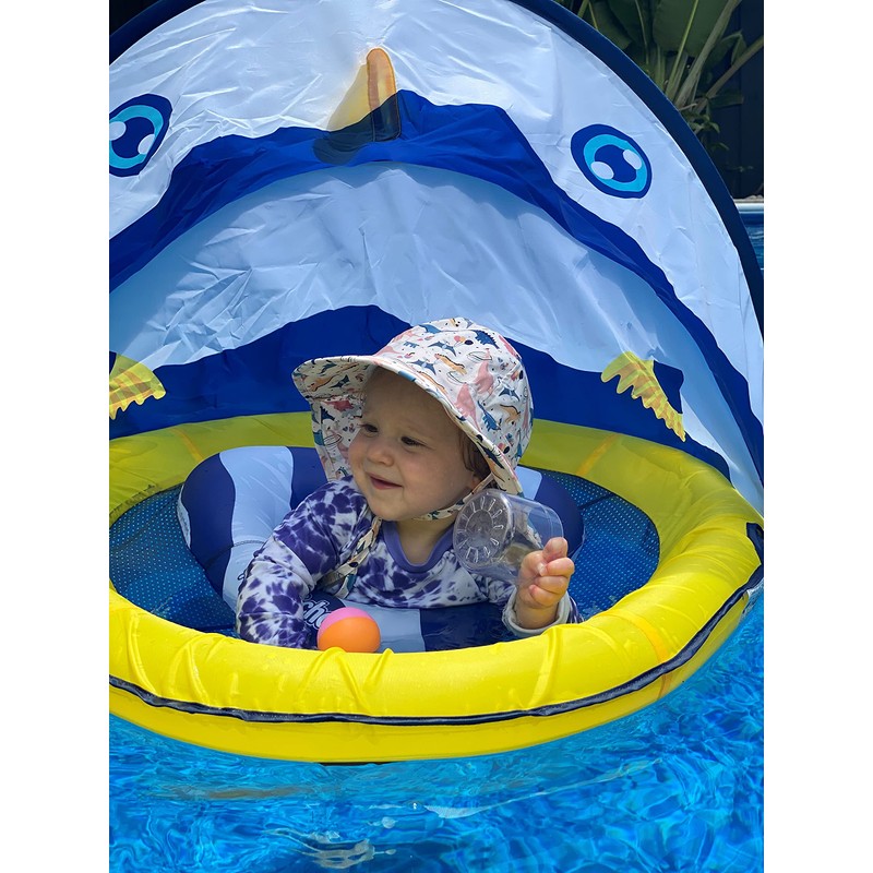Funky Junque Kids Patterned Bucket Hat - Dinosaur (Infant)