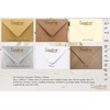 12 Pack 5” x 7” Gold Envelopes 133mm x 184mm