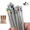 9 Watchmaker's Screwdrivers in Real Wooden Box S1 Deluxe Star