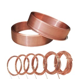 10-1M Pure Copper Wire T2 Copper Coil Conductive Copper Wire, Superfine Copper Wire, Line Bare 0.5 0.8 1.0 1.5 2.0 2.5 3.0mm (5, 3.0mm)