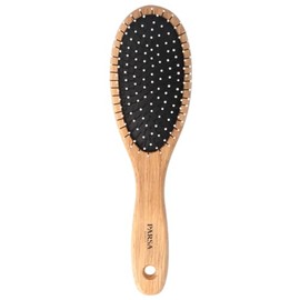 PARSA Beauty Hair Brush Hair Brush Wooden Massage Brush with Metal Pins Detangling Brush for Naturally Beautiful Hair Styling