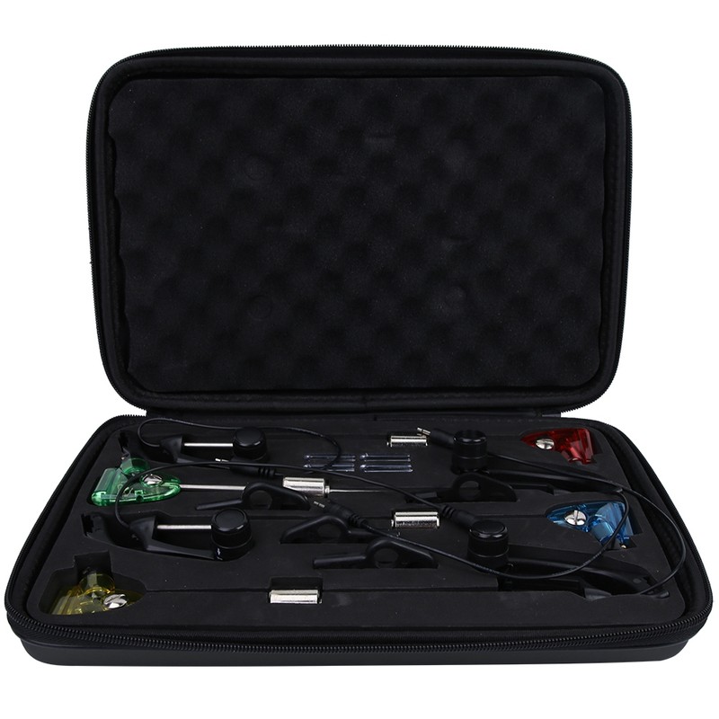 LED Illuminated Indicator Fishing Bite Sound Alarm Fishing Tackle Boxes
