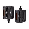 VP PAIR SQUARE PLATFORM QUALITY BIKE PEDALS WITH REFLECTORS IDEAL