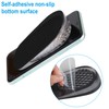 Olukssck 1 Pair Gel Height Shoe Insoles Raiser, Invisible Insoles,