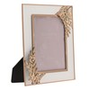 A Sophia® Classic Gold Butterfly Photo Frame 5” x 7”.