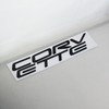 1x 97-04 C5 Corvette Rear Bumper Inserts Letters Emblem 3D