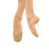 Microsuede Silicone Gel Toe Pads for Pointe Shoes, Vented (M)