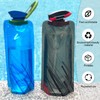 hautllaif 700ml Large Foldable Water Bottle Fully Collapsible Stock Bottle,