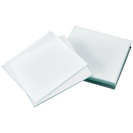 creahub TLC Plates 100mm x 100mm, Lab Thin Layer Chromatography TLC Plates, Glass Backed TLC Classical Paintcoat Silica Gel Plate GF254 for Lab (20/Box)