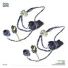 XINXUSONG 2pcs Headlight Wiring Harness 15930264 Headlamp Socket Wire 645-539