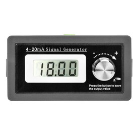 Nikou 4-20mA Current Loop Signal Generator, High Accuracy LCD Two-Wire Transducer Portable Mini Machine Test Current Signal Transducer