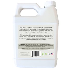 Worm Castings Tea Plant Juice with Bat and Seabird Guanos. Soil Candy, 8oz with Seaweed Extract and Humic Acid. Soil Restorer - Plant Fertilizer - Compost Starter (8oz)
