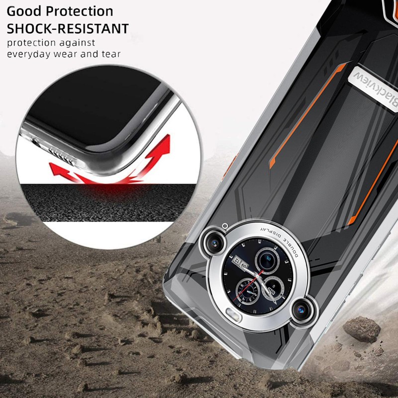 MEMELOKA Case for Blackview BV8200 with 2 Protective Films, Ultra