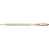 6 x Uni Ball Gold and Silver Colour Ultra-Smooth Metallic