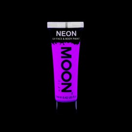 Moon Glow - 12ml Neon UV Face & Body Paint - Intense Purple
